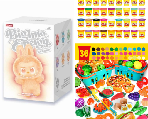 Toys cover photo collage
