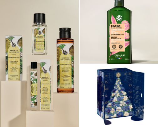 Yves Rocher US & CA cover photo collage