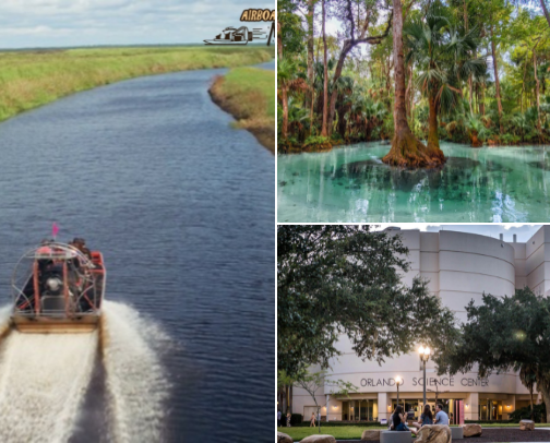 What to Do in Orlando with Children Besides Disney (Ideas from a Local Mom!) cover photo collage
