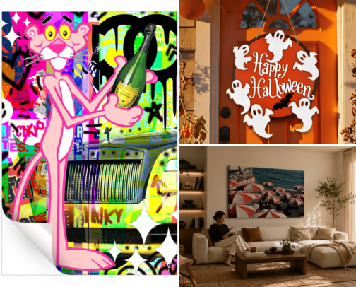 High-Quality Wall Art and Decor cover photo collage