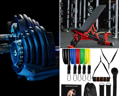 25 Best Home Fitness Essentials for Your Dream Home Gym in 2026 💪 cover photo collage