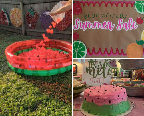 🍉One in a Melon Party Picks: What Made Hadley’s 1st So Special cover photo collage
