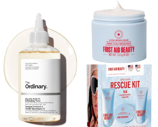 Dry Skin Savers cover photo collage