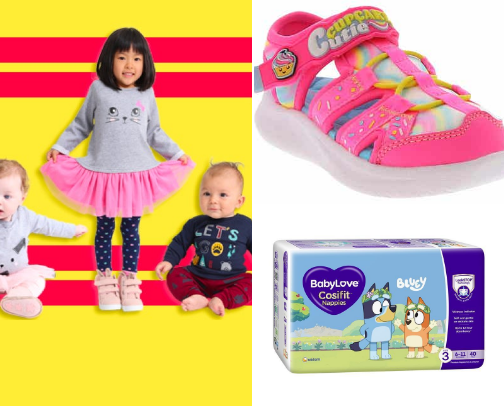 Baby products cover photo collage
