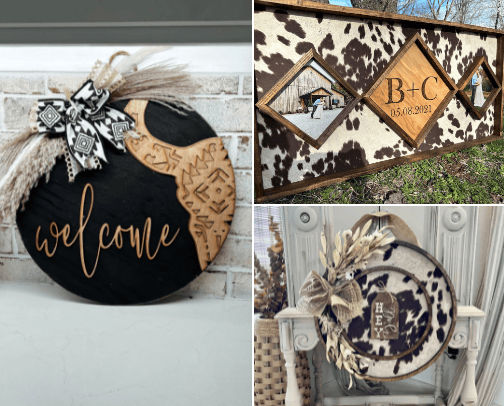 Western Decor cover photo collage