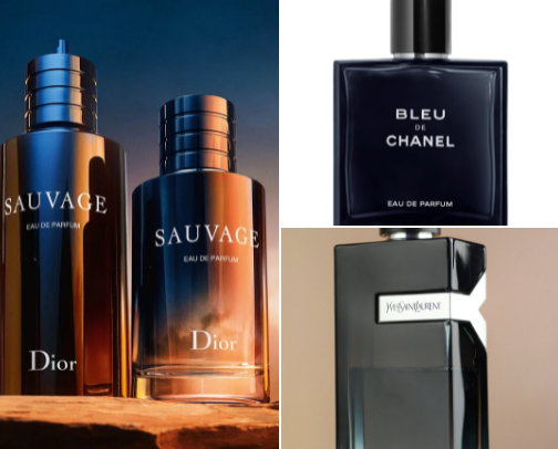 Cologne for Men cover photo collage