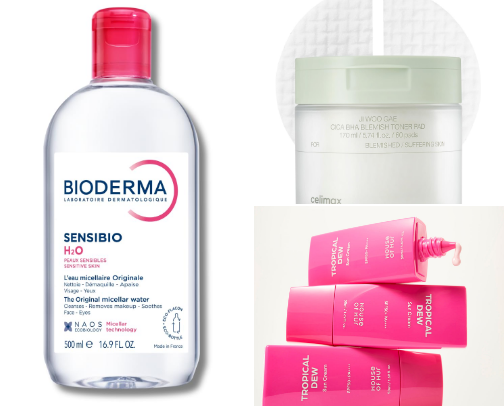 Skincare Recs for Combo/Acne Prone cover photo collage