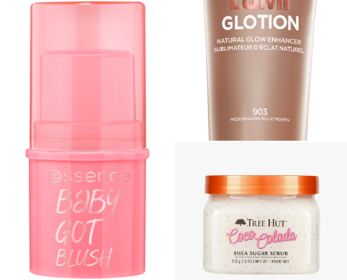 Minimalist Makeup and Skin Care cover photo collage