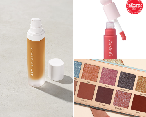 My Full Makeup Routine cover photo collage