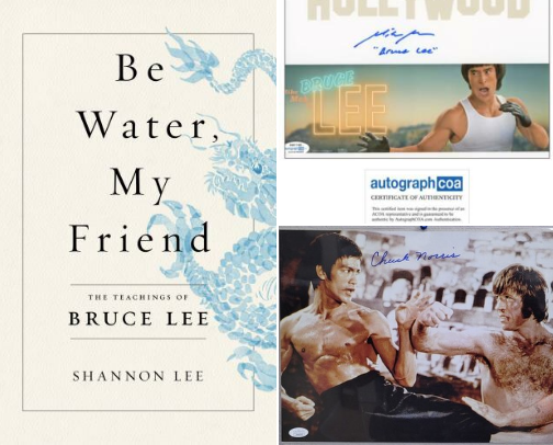 Bruce Lee Mind & Philosophy Collection cover photo collage