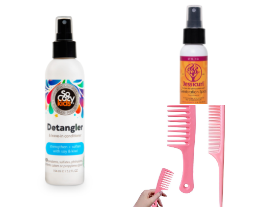 Toddler hair care cover photo collage