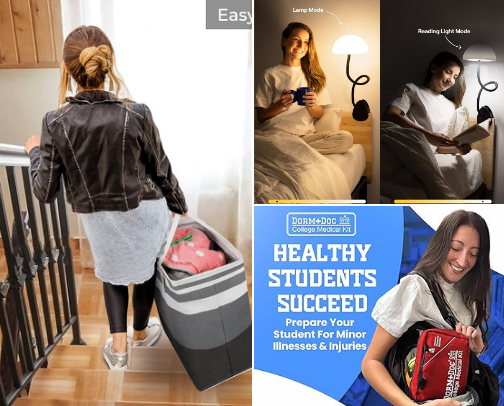 Dorm Essentials! cover photo collage