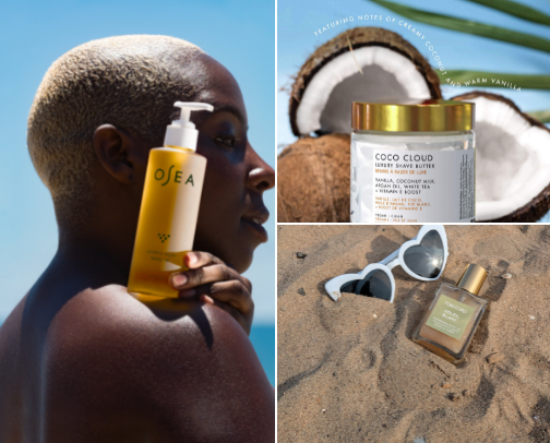 🛁 Full Body Shower + Shave Routine — Product Suggestions + Notes cover photo collage