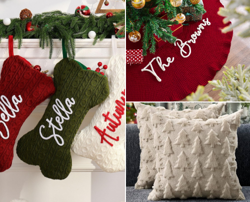 CHRISTMAS DECOR !! I can hear Mariah Carey now! cover photo collage