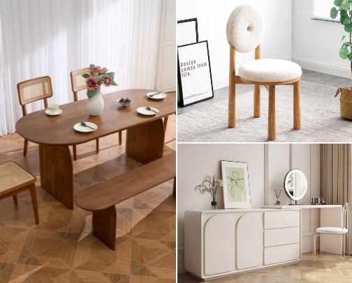 My Favorite Furniture Pieces cover photo collage