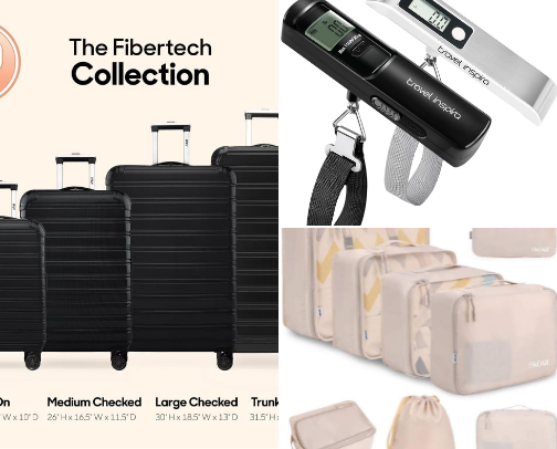 TRAVEL essentials✈️🧳 cover photo collage