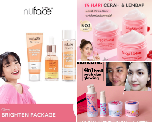 Skincare terbaik cover photo collage