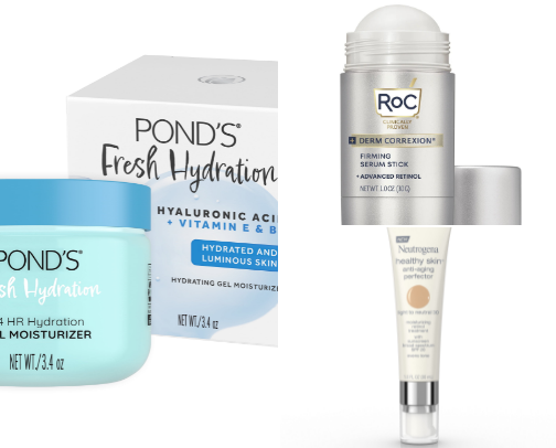 Top body products cover photo collage