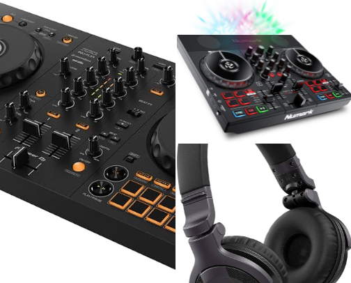 Beginner DJ Gear Essentials: Top Amazon Picks for Central Florida Party Starters & Bedroom DJs cover photo collage