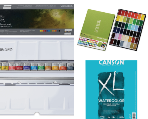 Art cart must-haves! cover photo collage