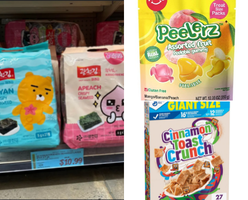 My Current Snack Obsessions cover photo collage