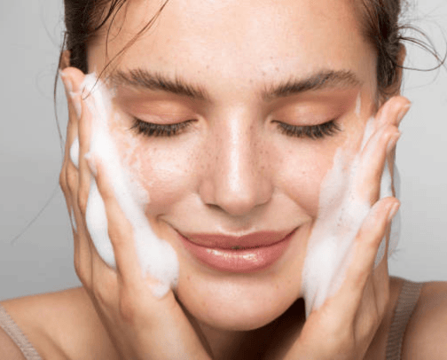 Skincare cover photo collage