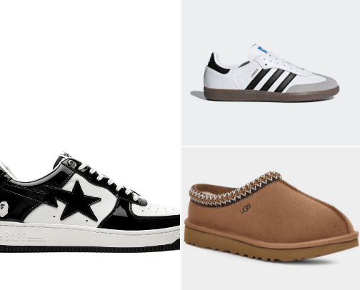 Shoe recomandations cover photo collage