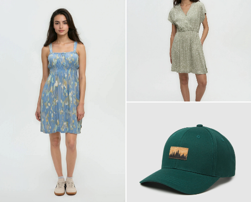 Tentree Dresses and Accs cover photo collage