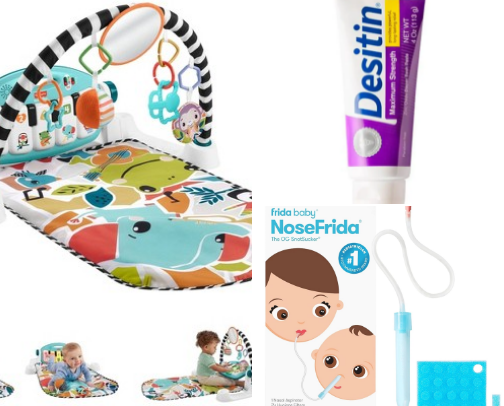 Baby Items I Swear By cover photo collage