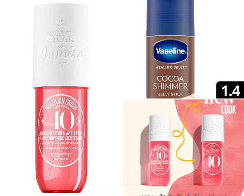 Summer Beauty Faves cover photo collage