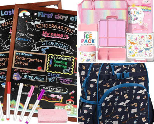 Back to School cover photo collage