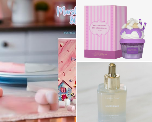 🍥 Marshmallow Soft Girl 🍥✨ | Sweet, Cozy Marshmallow Fragrances cover photo collage