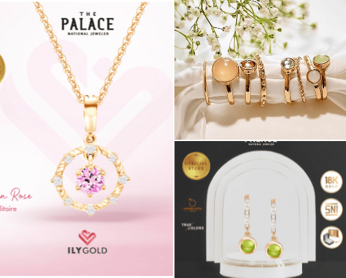 The Viral Jewelry cover photo collage