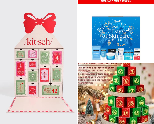 2025 Christmas Advent Calendars cover photo collage