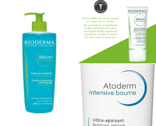 ✨Sensitive skin skincare✨ cover photo collage