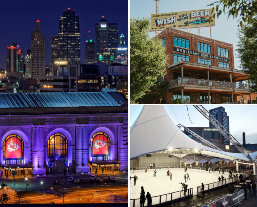 Favorite places to visit in Kansas City! 🌻 cover photo collage