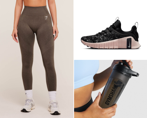 Gym Essentials Every Girl Needs 🎀 cover photo collage