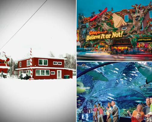 Travel destinations and must see’s cover photo collage
