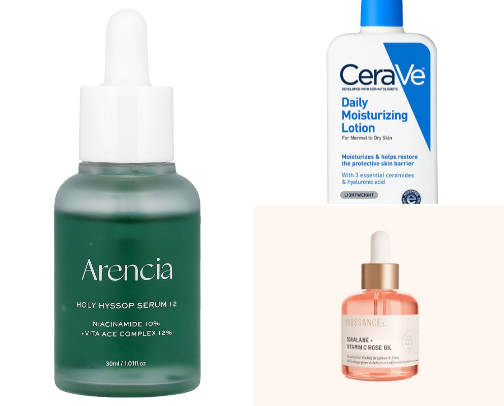 Skincare favorites that will have you glowing and make people ask for your routine! cover photo collage