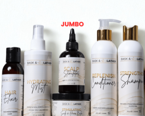 My favorite hair growth products cover photo collage