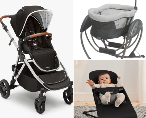 Favorite baby gear cover photo collage
