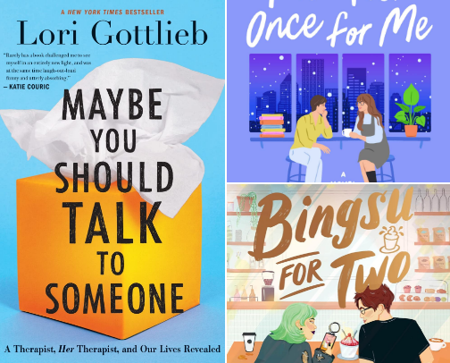 Books to add to your TBR ASAP | Romance, self-help, and more! cover photo collage
