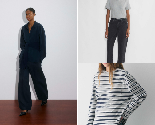 Aritzia OOTDs cover photo collage