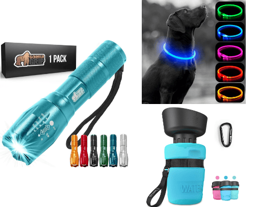 Supplies for Dog Walking 🦮 🔦 💩 cover photo collage