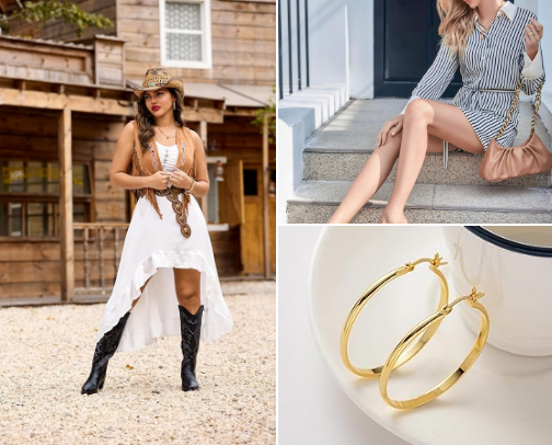 La Moda de los Treintas: Latina Style Staples cover photo collage