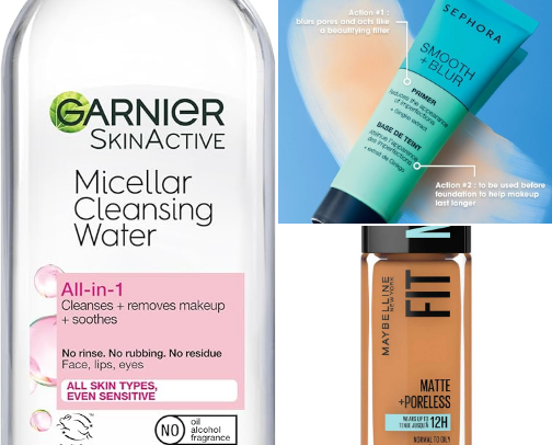 The best makeup products for beginners cover photo collage