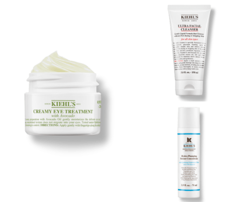 Kiehl's brand cover photo collage