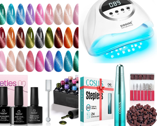 Best Nails at Home 💅 cover photo collage