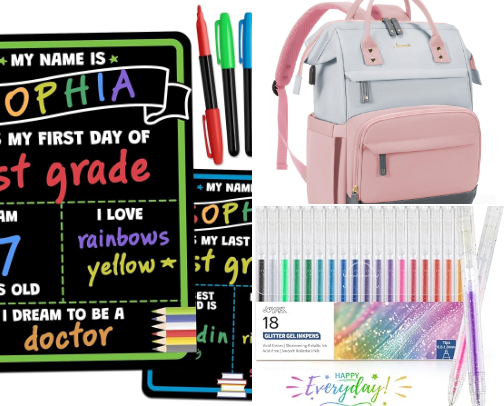 Back To School Essentials For KIDS cover photo collage