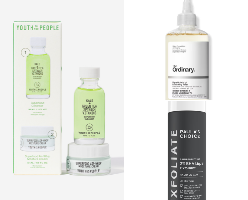 For everyone who is struggling with oily skin! cover photo collage